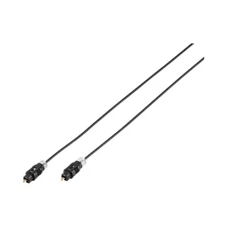 Vivanco Optical fibre connection black 1.5m