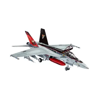 Revell F/A-18E Super Hornet Starrflügelflugzeug-Modell Montagesatz 1:144