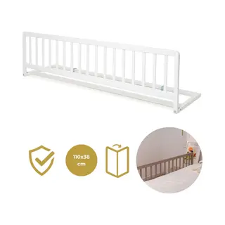 Geuther Lissi - Houten Bedhekje - Veiligheidshekje 110x38cm - Wit