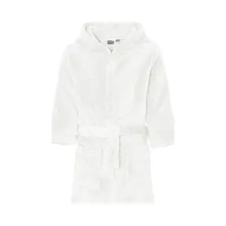Playshoes Unisex Kinder Fleece-Bademantel Morgenmantel, Natur, 98/104