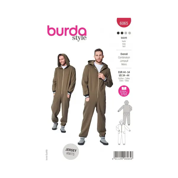 Burda Paper Sewing Pattern 6065 thumbnail