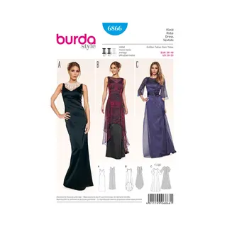 Burda Paper Sewing Pattern 6866