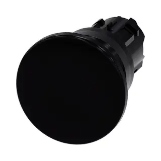 Siemens Mushroom pushbutton, 40mm, black