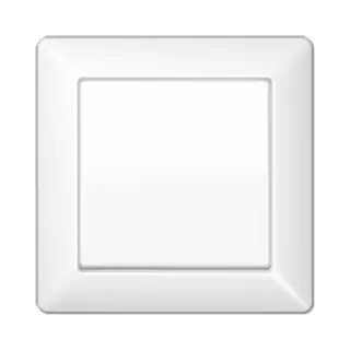 Jung As 590 Ww lichtschakelaar Duroplast Wit