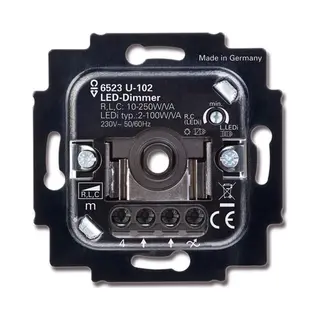 Busch-Jaeger 6523 U-102 Monteerbaar Dimmer Zwart