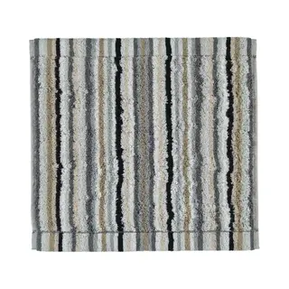 Cawö Seiflappen Lifestyle Streifen 7048 Kiesel - 37 Größe 30 X 30