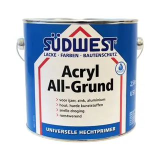 Südwest Acryl Allgrund U51 - Ral 9110 Zuiverwit - 2, 5L