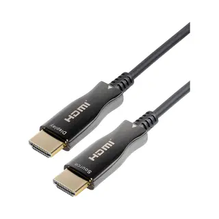 Transmedia C 508-100 M Hdmi kabel Hdmi Type A (Standaard) Zwart, Goud