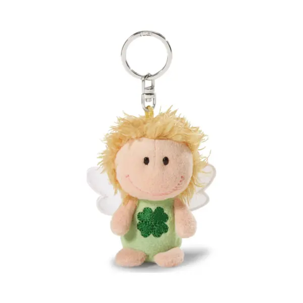 Nici Sleutelhanger Beschermengel Junior 7 Cm Pluche Groen thumbnail