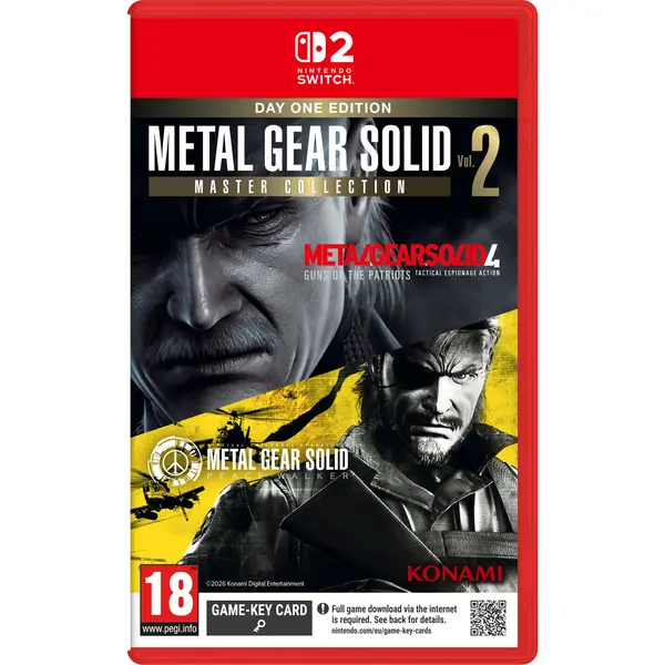 Mindscape Metal Gear Solid, Master Collection Vol. 2 - Day One Edition – Nintendo Switch 2 thumbnail