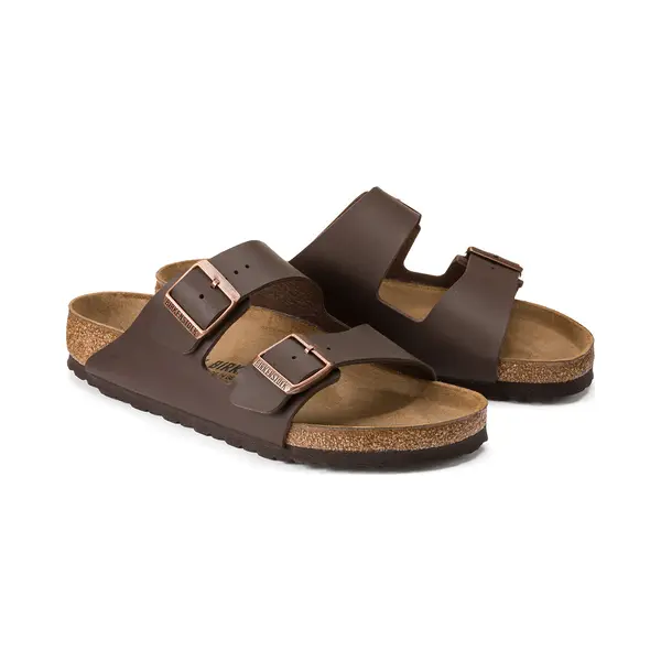 Birkenstock Arizona Mens Brown Mens Sandals 5170101 In A Plain Man-made In Size 46 thumbnail