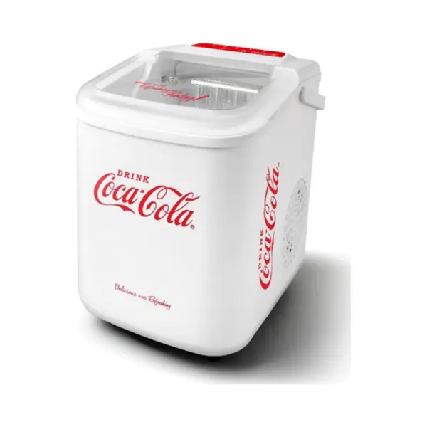 Salco Seb-28CC Draagbare ijsblokjesmachine 10 kg/24u Rood, Wit thumbnail