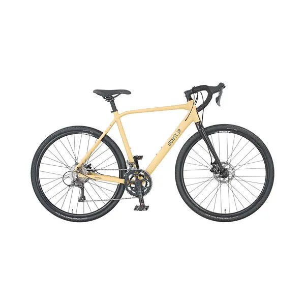 Prophete Graveler Gravelbike 28 Inch - Diamant Frame 55 Cm - Zandkleur thumbnail