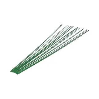 Hbx Natural Living Binddraad/wikkeldraad - 20x St - Groen - 400 Mm X 1, 2 Mm - Hobbydraad/bloemendraad