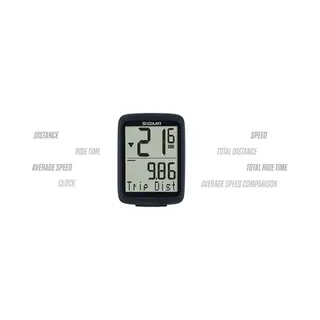Sigma Sport 08210 fietscomputer Bekabelde fietscomputer Zwart