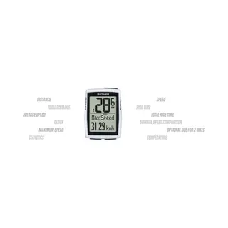 Sigma Sport 12210 Fahrradcomputer Verkabelter Fahrradcomputer Weiß