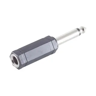 Shiverpeaks S/Conn Adapter Voor Maximale Connectiviteit, Jackplug Mono 6, 3 Mm Naar Jackkoppeling Stereo 6, 3 Mm, Audio-adapters