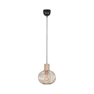 Trio Gila - Hanglamp - Sand - Excl. 1x E27 4 W - D, 23cm - Plafondbevestiging - In Hoogte Verstelbaar