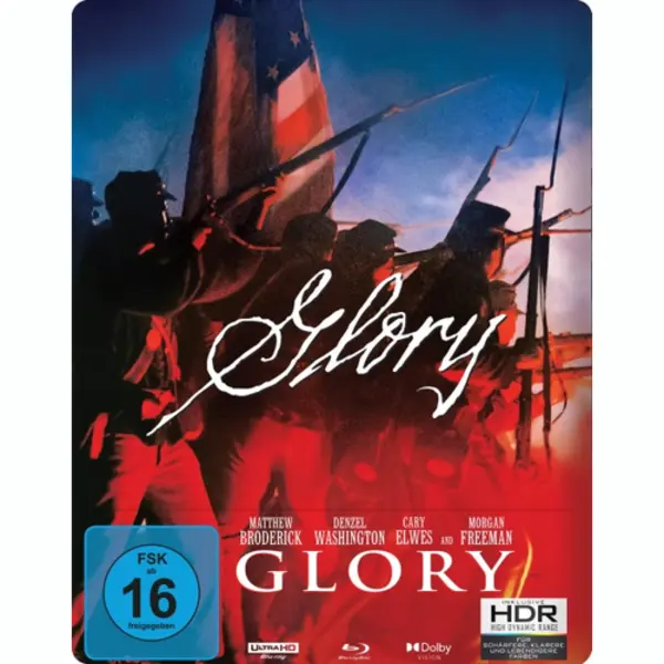 Plaion Glory (1989) limitiertes Steelbook (4K-Uhd+Blu-ray) thumbnail