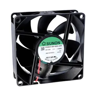 Sunon EF80251B1-1000U-A99 Axial Fan 12V Dc 25x80x80mm 69.94 M³/h