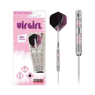 Bulls Bull'S Dartpfeil Virgirl VR1 Dartpfeile 80% Tungsten Darts-Set Anfänger, Unisex Neutral