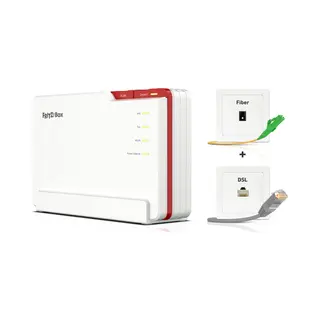 FRITZ! Box 5690 Pro wireless router Gigabit Ethernet Tri-band (2.4 GHz / 5 GHz / 5 GHz) White