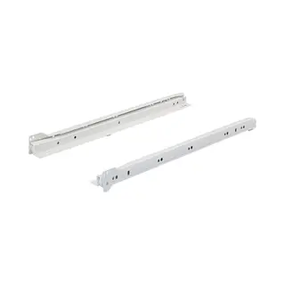 Hettich - Paar Rollenführungen Fr402 L.300 Mm - Tragkraft 25 Kg - Weiß - 1058344