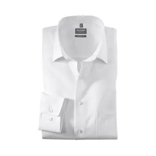 Olymp, Mannen, Shirt, Zakelijke Overhemden, Wit, (40)