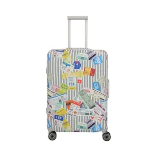 Travelite Accessoires Kofferhülle M Multi.Color/Tickets