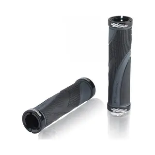 Xlc Gr-S23 Handvatten Fiets - Sport - Schroefbeklemming - 130mm - Zwart/Grijs