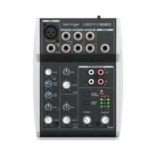 Behringer Xenyx 502S 2 channels Black, Silver