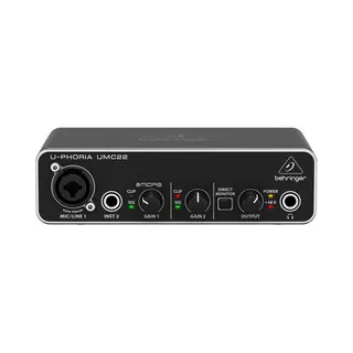 Behringer UMC22 Zusätzliches Musik-Equipment Konzert / Studio Vorverstärker