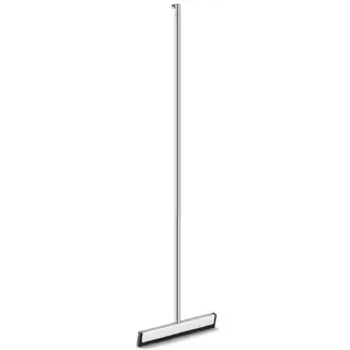 Zack Yemo Vloerwisser - 35x125 Cm - Glans Rvs - Badkamer Vloertrekker Met Steel