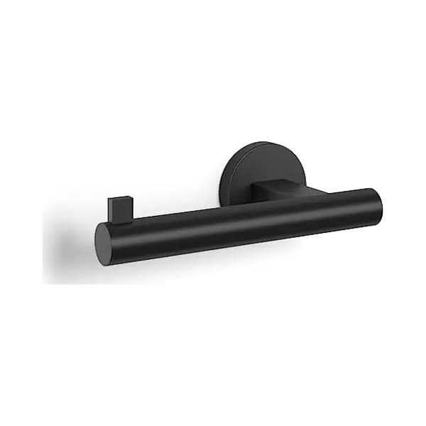 Zack Scala Toilettenpapierhalter 17, 5x9, 1x6 Cm Schwarz thumbnail