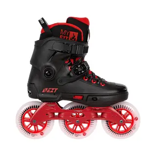 Powerslide Urban Next 110 Skate Inlineskates - Maat 38/39 - Unisex - Zwart - Rood