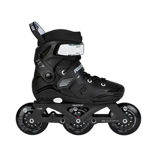 Powerslide Jet Pro Black Adjustable Inline Skates Zwart Eu 27-30 Man, Vrouw