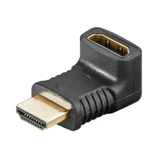 Goobay 65744 video kabel adapter Hdmi Type A (Standaard) Zwart