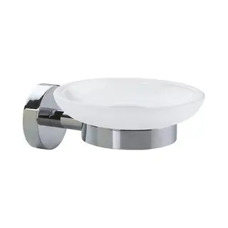 Tesa Smooz Seifenhalter Silber, Weiß