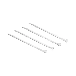 DeLOCK 18606 Kabelbinder Nylon Transparent 100 Stück(e)