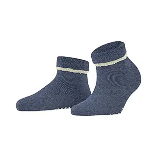 Esprit Cozy W Hp Wollen Noppen Op De Zool, 1 Paar Sokken Voor Damespantoffels, Lichtblauw Denim 6660