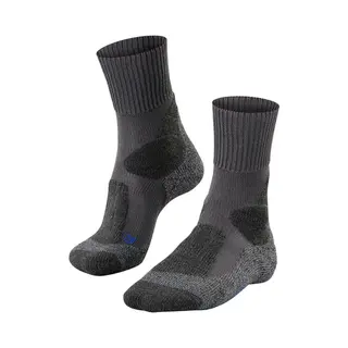 Falke TK1 Cool Wandelsokken Anti Blaren, Maximale Padding Lyocell Sportsokken Heren Zwart - Maat 39-41