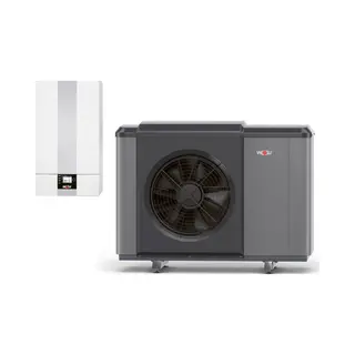 Wolf - Wärmepumpen-paket Cha-center 16 Luft-wasser Monoblock, R290, 7, 3kw Bei A7/w35, 400v, Mit Bm-2, Schlammabscheider
