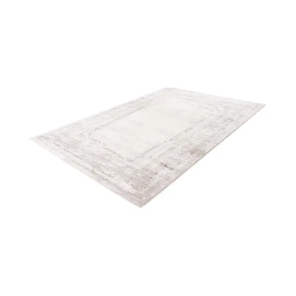 Pierre Cardin Lalee Vloerkleed Modern Trendy Hotelsjiek Laagpolig Karpet Vervaagd 160x230 Cm Zilver thumbnail