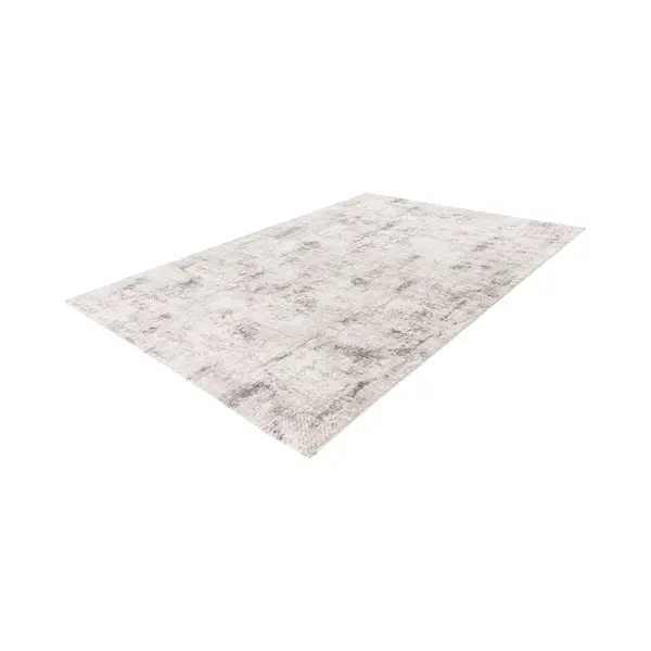 Pierre Cardin Lalee Vloerkleed Modern Trendy Hotelsjiek Laagpolig Karpet Vervaagd 80x150 Cm Zilver thumbnail