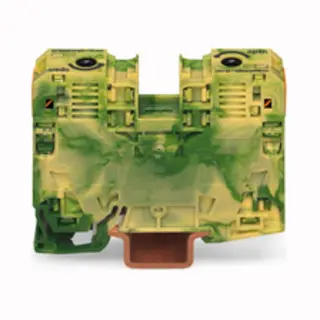 Wago 285-137 terminal block 2P Green, Yellow