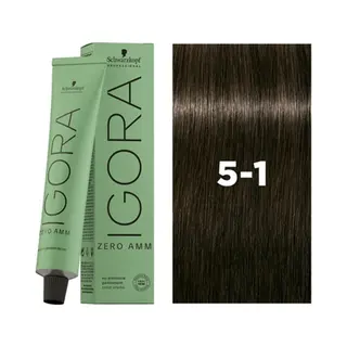 Schwarzkopf Igora Zero Amm hair colour Brown 60 ml