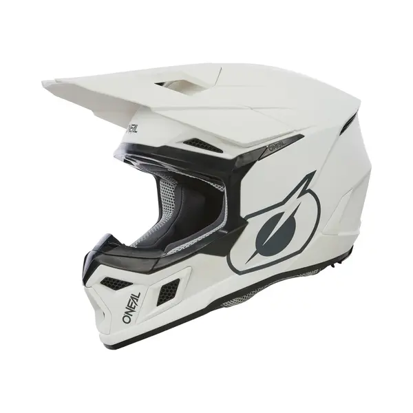 O’neal O'Neal 3SRS Solid Mat Witte Crosshelm - Maat S - Helm thumbnail
