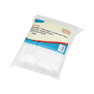 Ebi Aqua Della - Aquariumfilter - Vissen - Filterwatten Fijn 100gr Wit - 1st