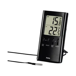 Hama T-350 Electronic environment thermometer Indoor Black
