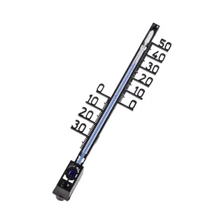 Hama 00186404 Umgebungsthermometer Flüssigkeitsumgebungs-Thermometer Drinnen/Draußen Schwarz